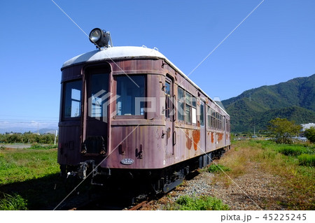 信濃川田駅　長野電鉄1000系 45225245