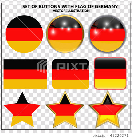 Set of banners with flag of Germany. 45226271