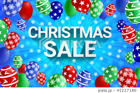 Christmas sale banner winter season. Christmas sale banner winter season. 45227180
