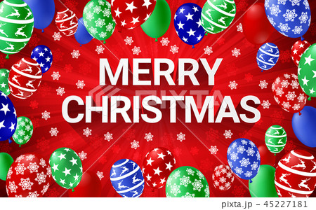 Merry Christmas banner winter season. Merry Christmas banner winter season. 45227181