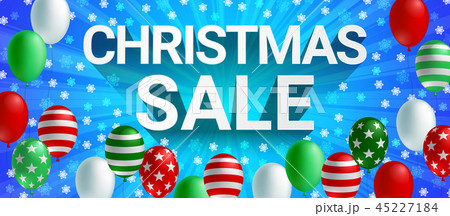 Christmas sale banner winter season. 45227184
