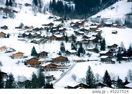 Chalets in the Snow 45227524