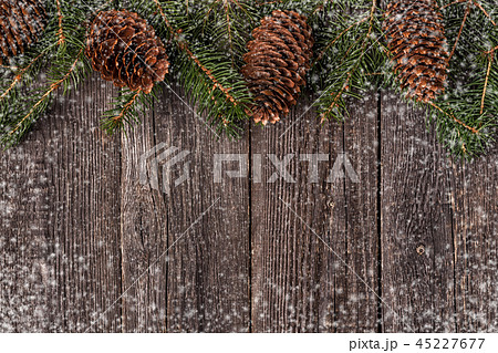 Christmas wooden background. Christmas wooden background. 45227677
