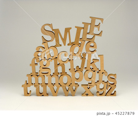 アルファベット　英文字　背景素材 45227879