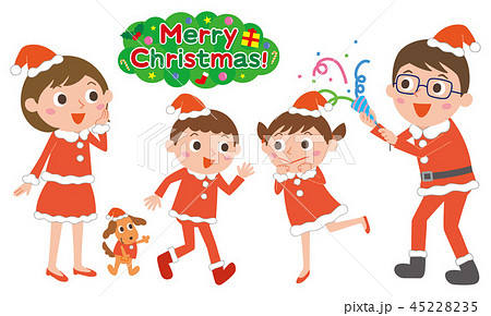 クリスマス家族全身 クリスマス家族全身 45228235