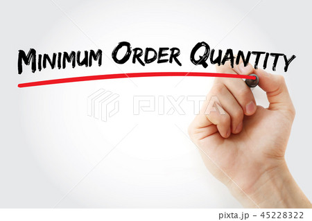 MOQ - Minimum Order Quantity acronym 45228322