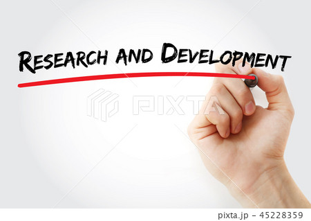 R&D - Research and Development acronym 45228359
