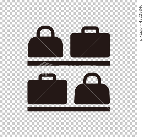 Baggage temporary storage mark / information sign (pictogram) 45229846