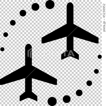 飛機連接，過境標誌（舊）/信息地圖標誌（象形圖） 45230952