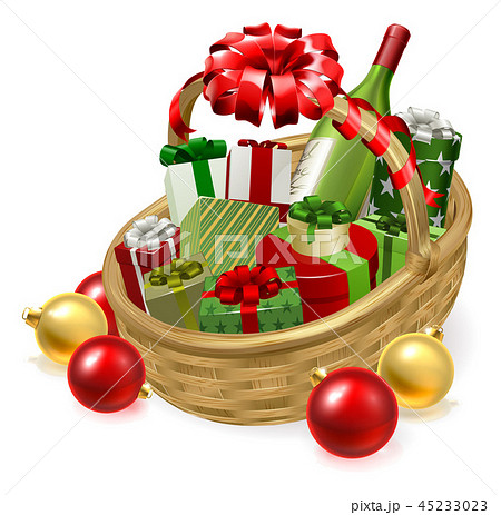 Christmas Hamper Gift Basket 45233023