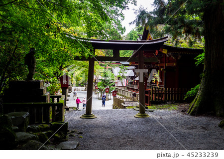 Fujiyoshida Sengen Shrine, Japan - Sep 2018 Fujiyoshida Sengen Shrine, Japan - Sep 2018 45233239