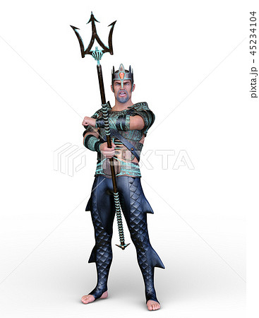 ポセイドンのイラスト素材