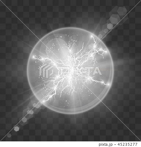 Vector illustration. Transparent light effect 45235277