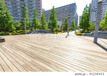 マンションのテラス 中庭 マンションのテラス 中庭 45236453