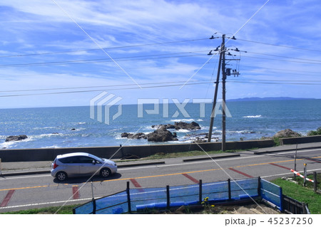 JR東日本、羽越本線からの車窓風景 JR東日本、羽越本線からの車窓風景 45237250