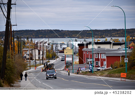 イエローナイフの街並み 45238202