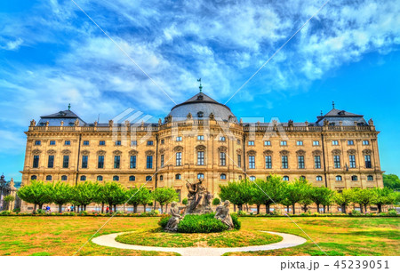 The Wurzburg Residence, a palace in Bavaria, Germany 45239051