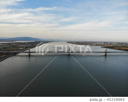 河川と湾岸 45239063
