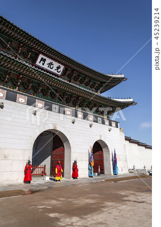 守門将 景福宮 光化門 45239214