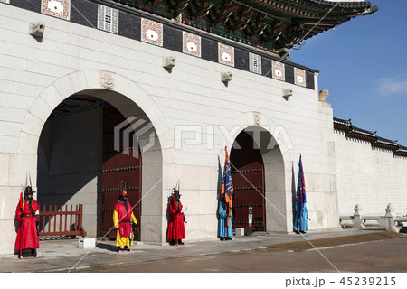 守門将 景福宮 光化門 45239215