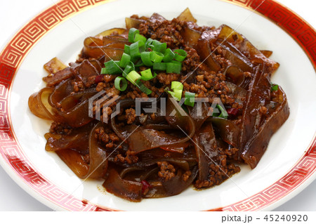 肉末炒粉皮 肉末炒粉皮 45240920