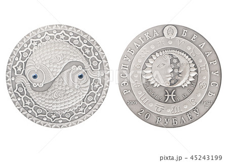 Pisces Belarus silver coin 45243199