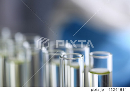 Yellow liquid spilled petrol additive innovative supply 45244614