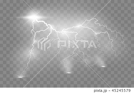 Vector illustration.Transparent light effect of 45245579
