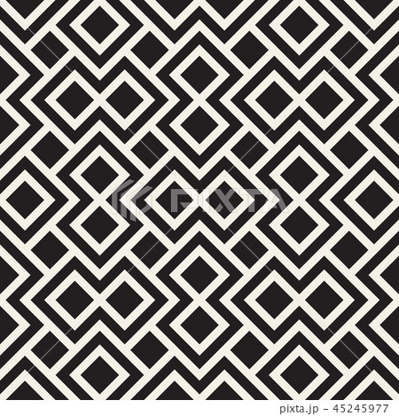 Vector seamless pattern. Modern stylish abstract texture. Repeating geometric tiles
 45245977