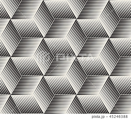 Vector seamless pattern. Modern stylish abstract texture. Repeating geometric tiles 45246388