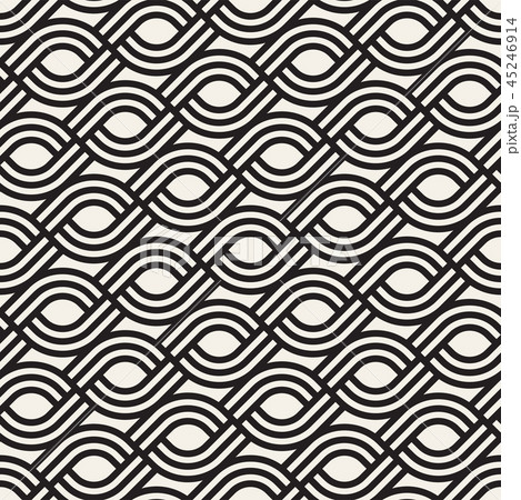Vector seamless subtle lattice pattern. Modern stylish texture with monochrome trellis. Repeating Vector seamless subtle lattice pattern. Modern stylish texture with monochrome trellis. Repeating 45246914