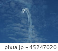 青空と飛行機雲 45247020