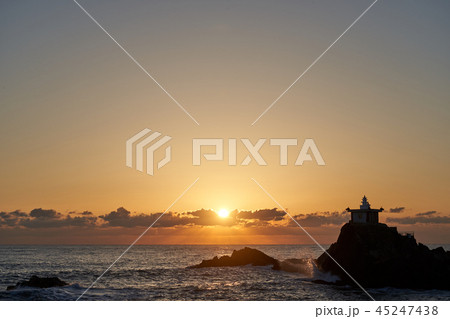 海 風景 夜明け 45247438