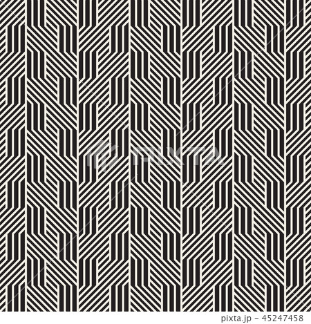 Vector seamless pattern. Modern stylish abstract texture. Repeating geometric tiles
 45247458