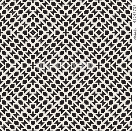 Seamless surface geometric design. Repeating tiles ornament background. Vector shapes pattern 45247737