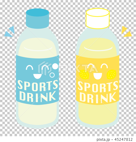 Sports Drink Character Stock Illustration