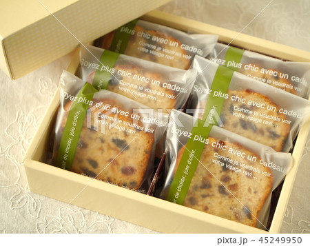 フルーツパウンドケーキ　ギフトボックス（横位置） 45249950