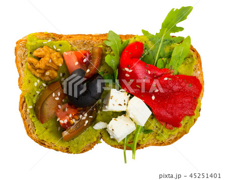 Sandwich with guacamole Sandwich with guacamole 45251401