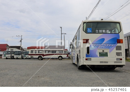 北海道 士別 士別軌道モノコックバスの写真素材 [45257401] - PIXTA