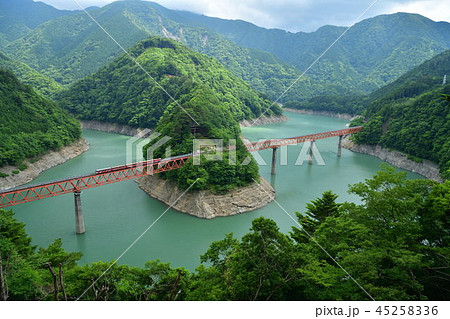 静岡県大井川鉄道　奥大井湖上駅 45258336