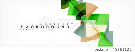 Modern geometric abstract background Modern geometric abstract background 45261129