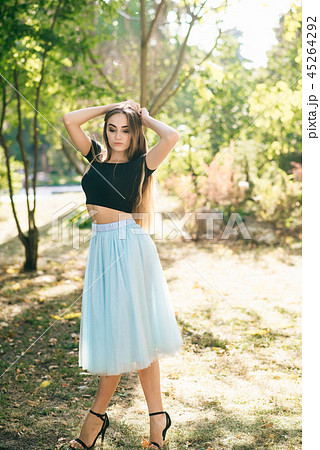 girl in skirt girl in skirt 45264292