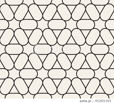 Vector seamless pattern. Modern stylish abstract texture. Repeating geometric tiles Vector seamless pattern. Modern stylish abstract texture. Repeating geometric tiles 45265103