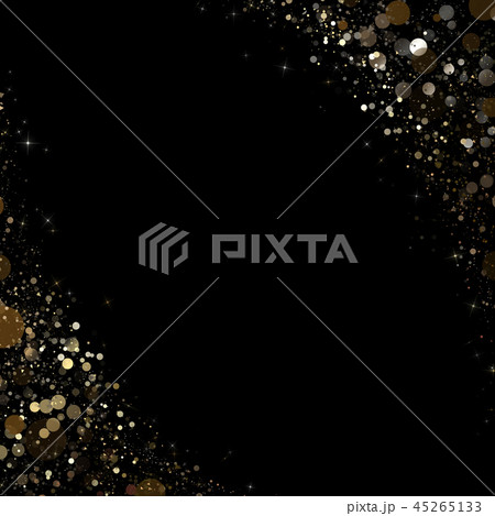 背景 きらめき 金色 45265133