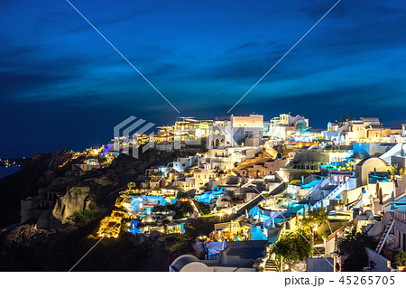 Oia town, Santorini, Greece 45265705