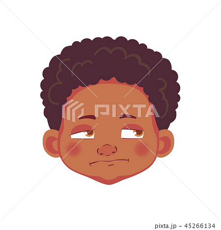 face of african boy 45266134