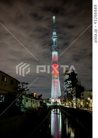 東京スカイツリー（キャンドルツリー）2018 45266889