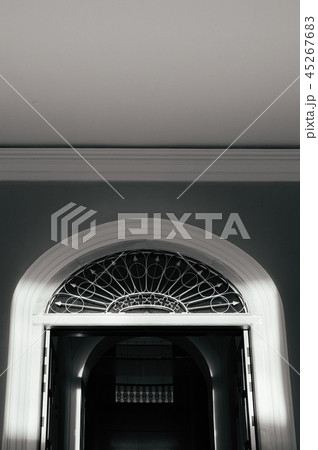 Arch gate of Singapore Colonial buildings 45267683