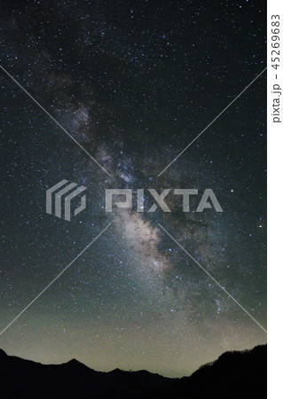 しらびそ高原で見た天の川 しらびそ高原で見た天の川 45269683