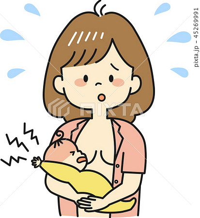 Breastfeeding - Stock Illustration [45269991] - PIXTA